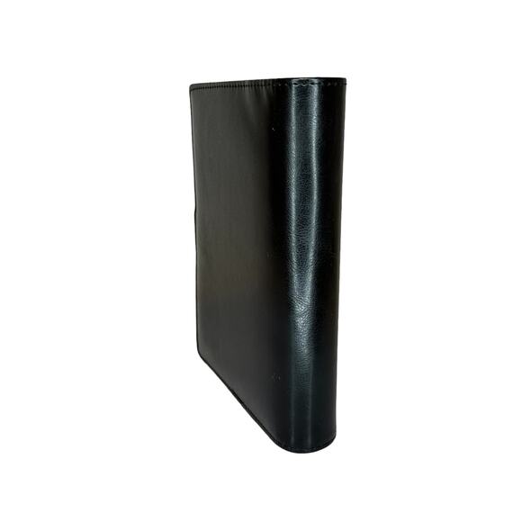 NEW Black 6-Ring Planner A6 Binder Only Organizer 7.75" x 6.125" 52 Agenda - Picture 5 of 11